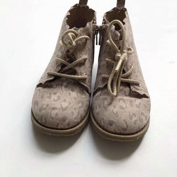 Babygap snow leopard print boots VGUC size 10 - Picture 4 of 7